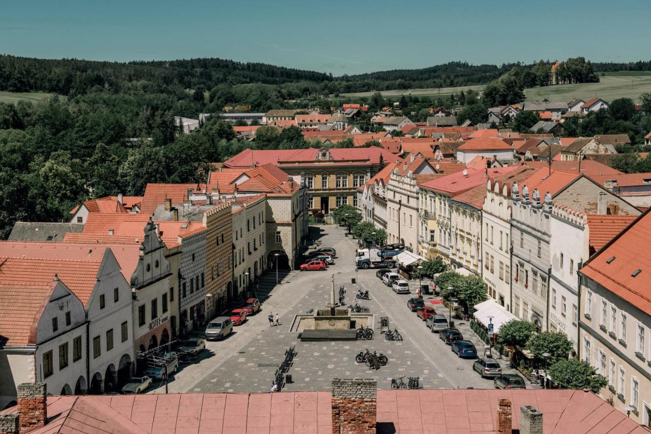 Hotel Pivonka Slavonice Exterior foto